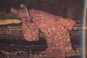 George Hendrik Breitner Girl in Red in Red Kimono (nn02) USA oil painting artist